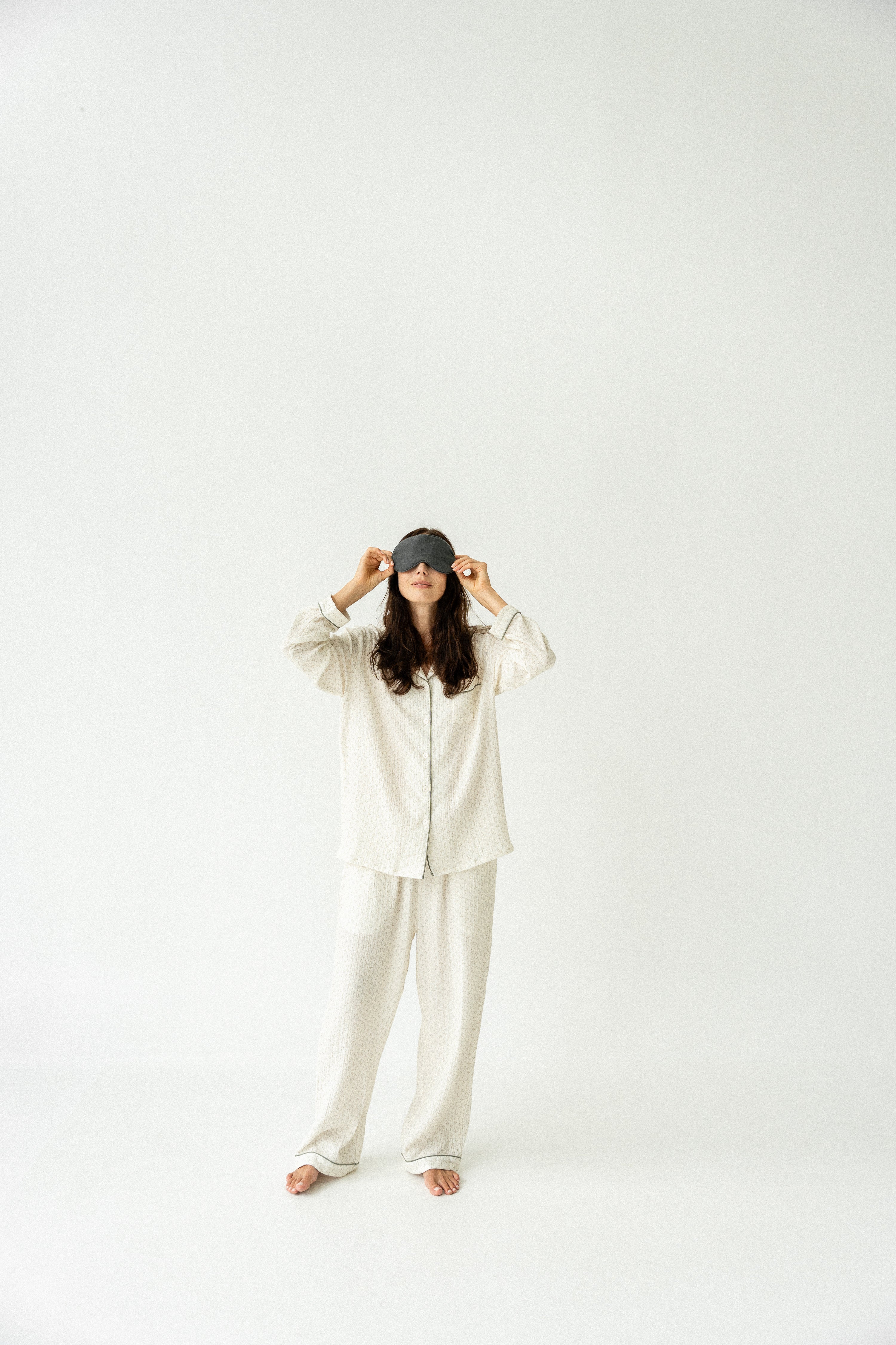 Linen Sleep Mask | Grey