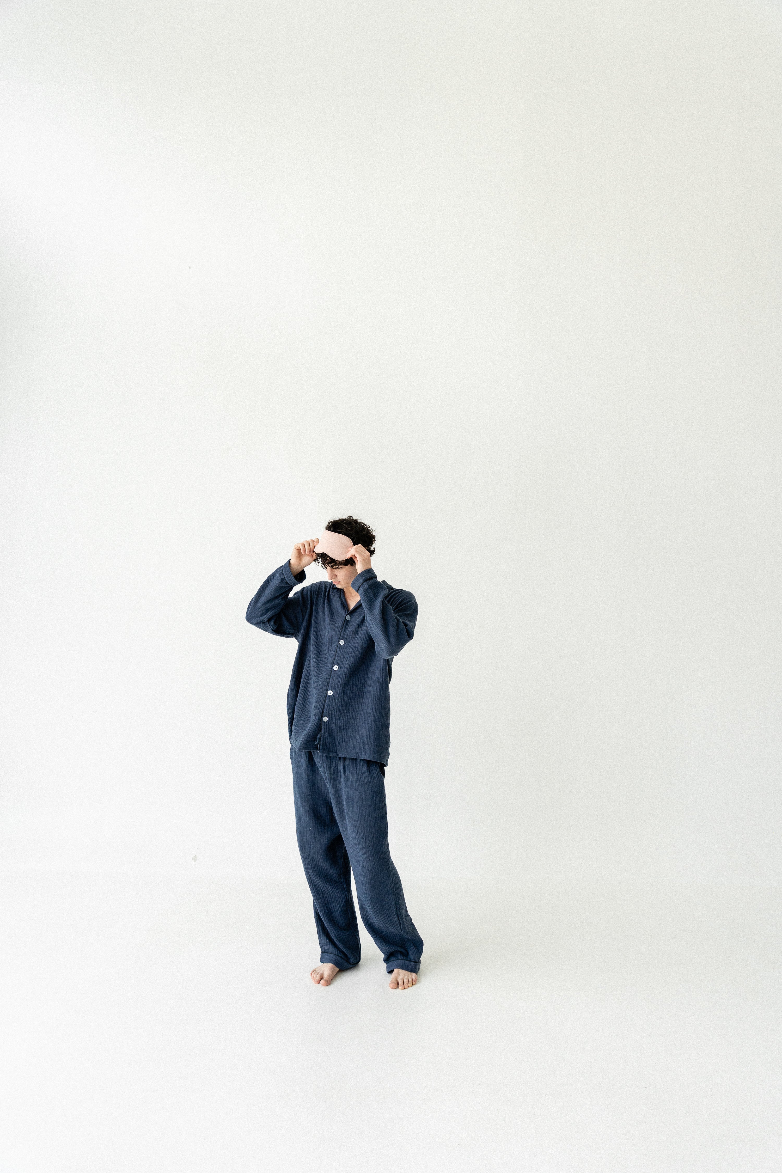 Linen Sleep Mask | Dusty Rose