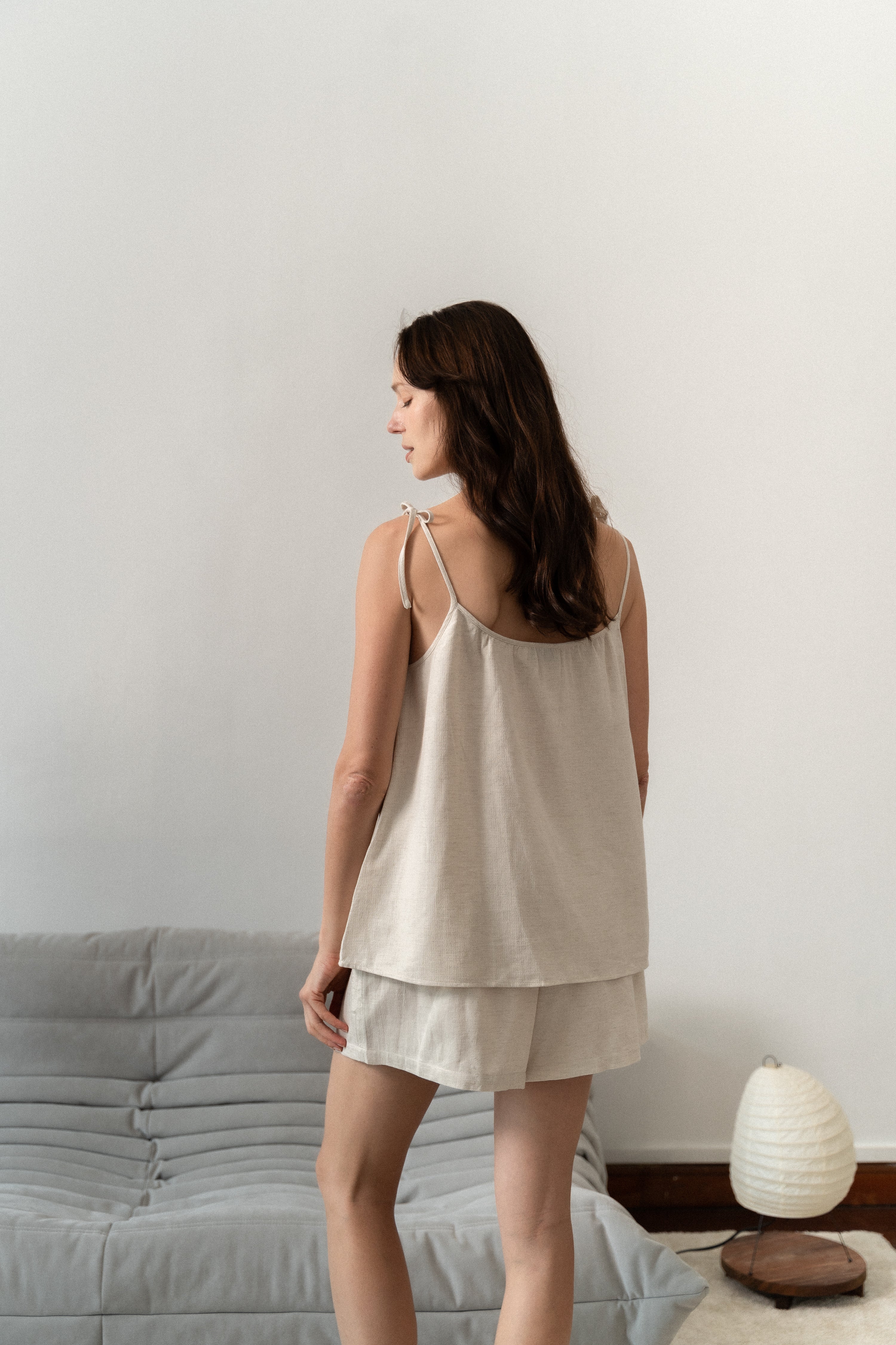 Ribbon Camisole | Natural