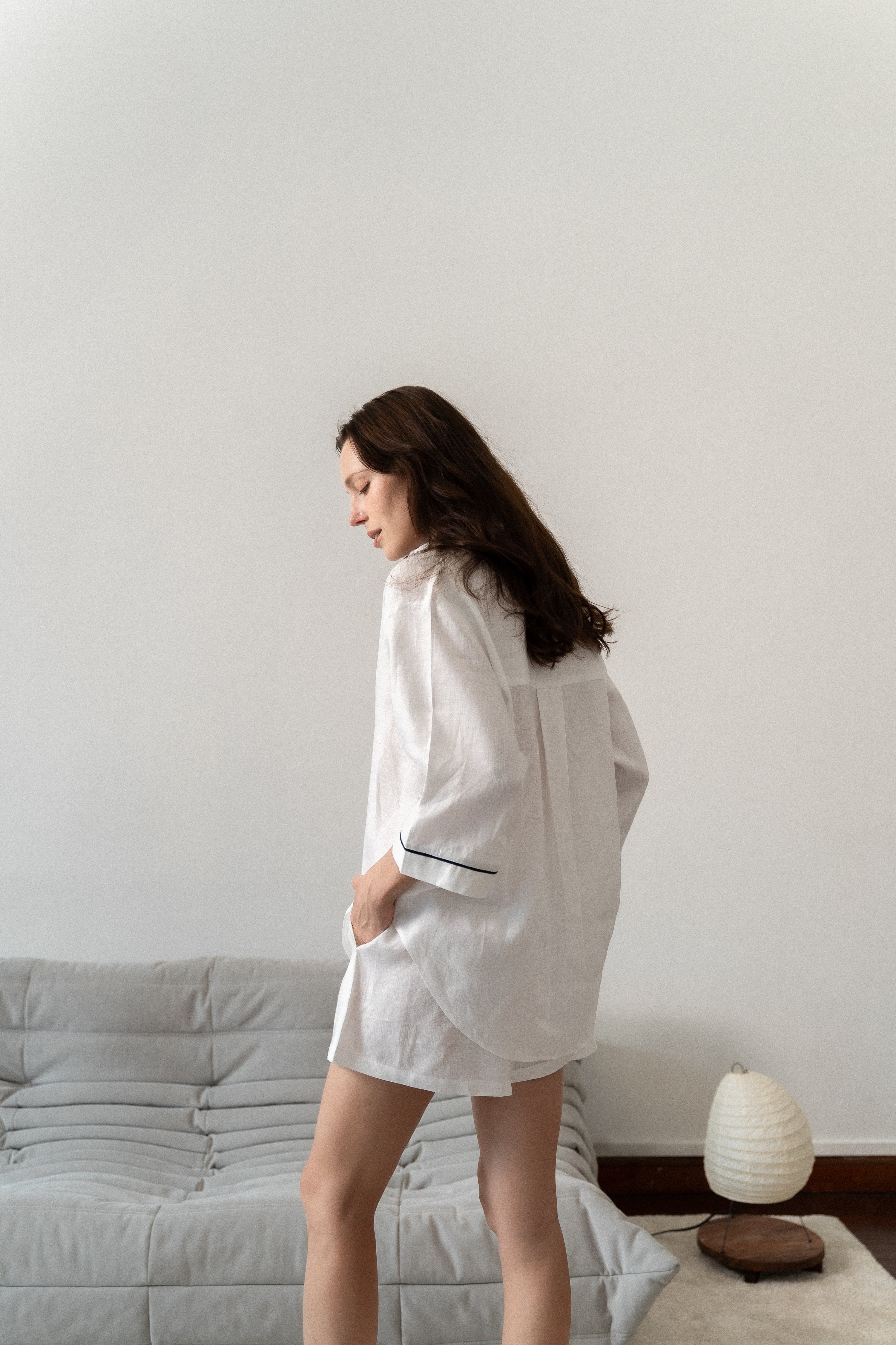 Pillow Shorts | White