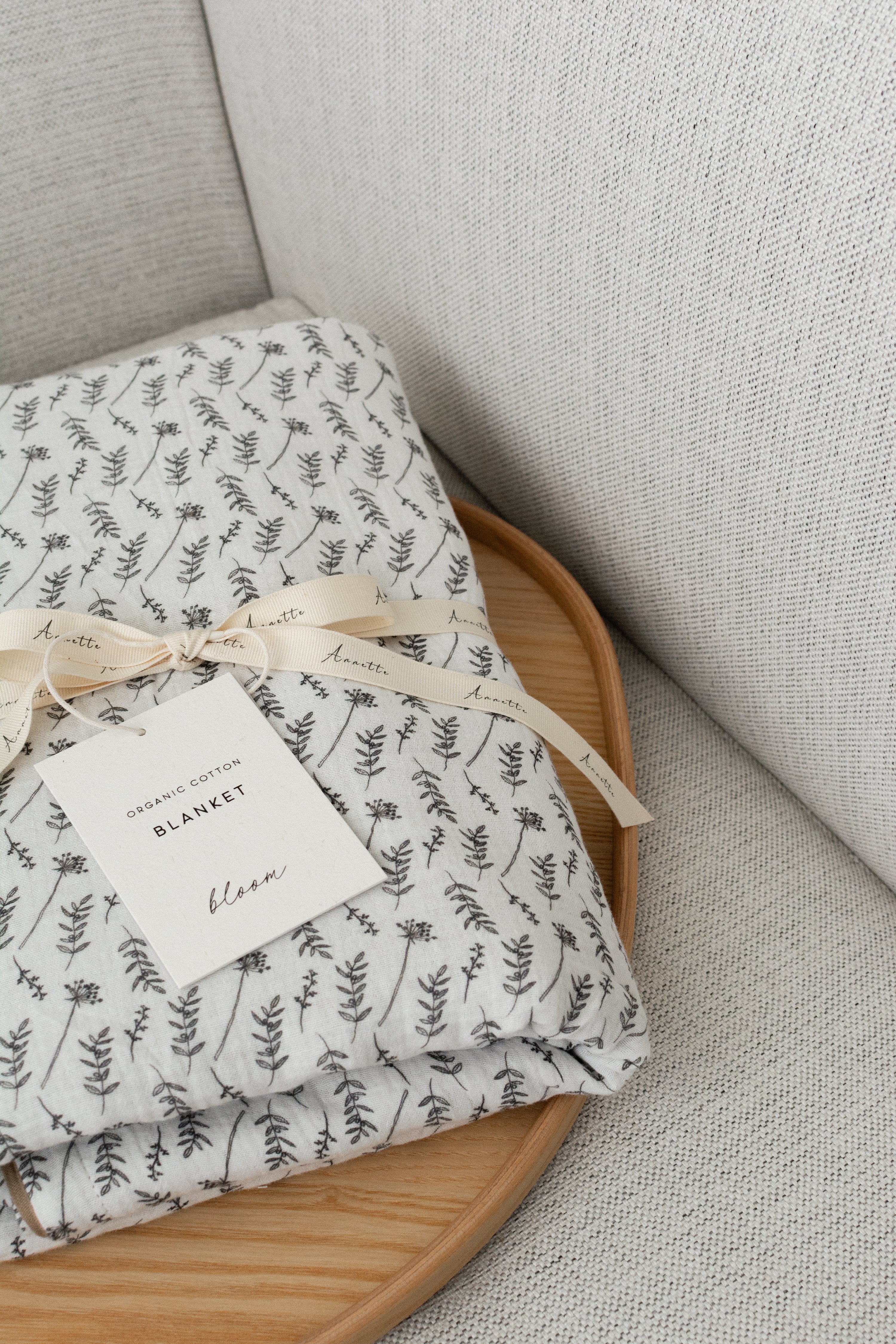 Organic Cotton Blanket | Bloom