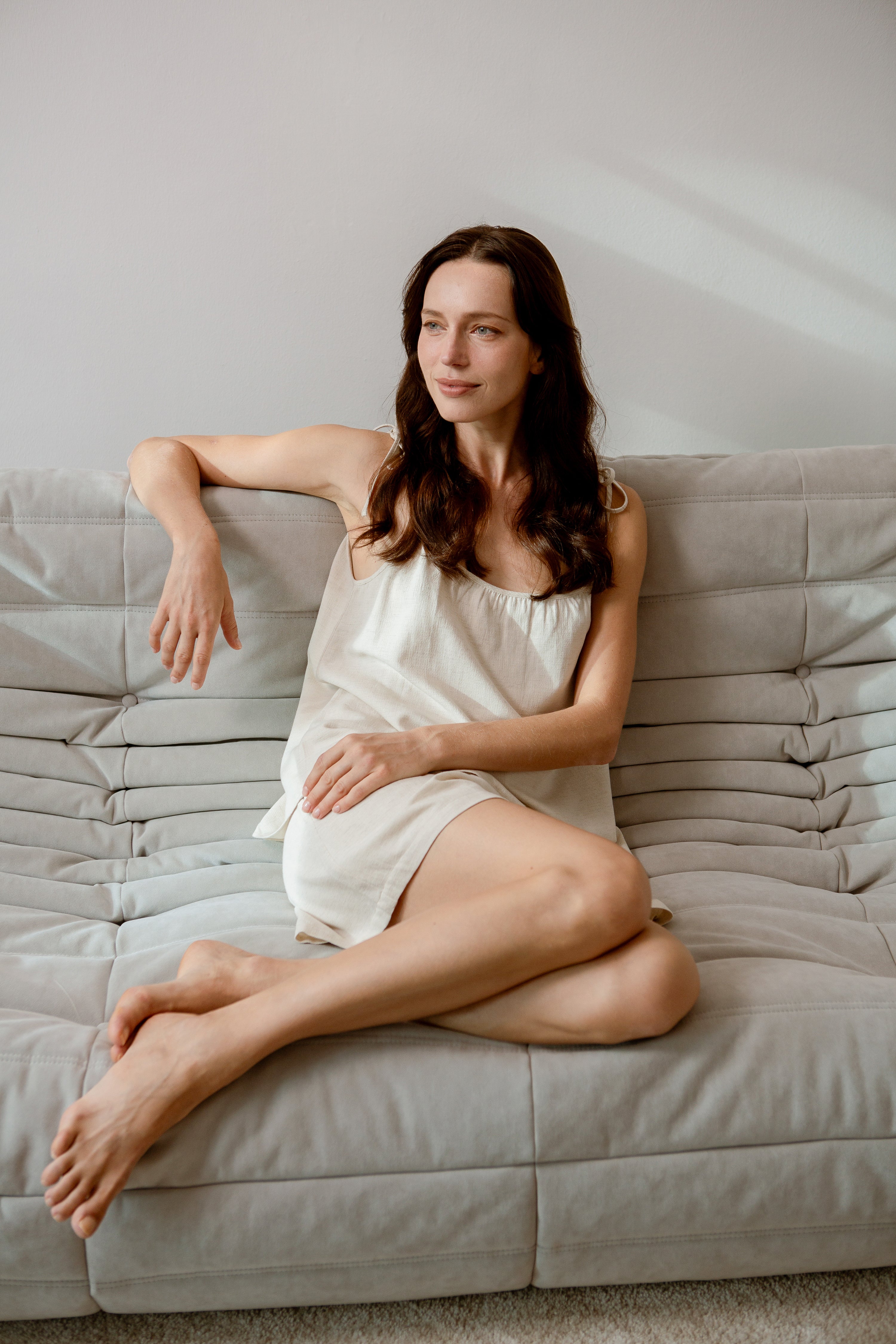 Pillow Shorts | Natural