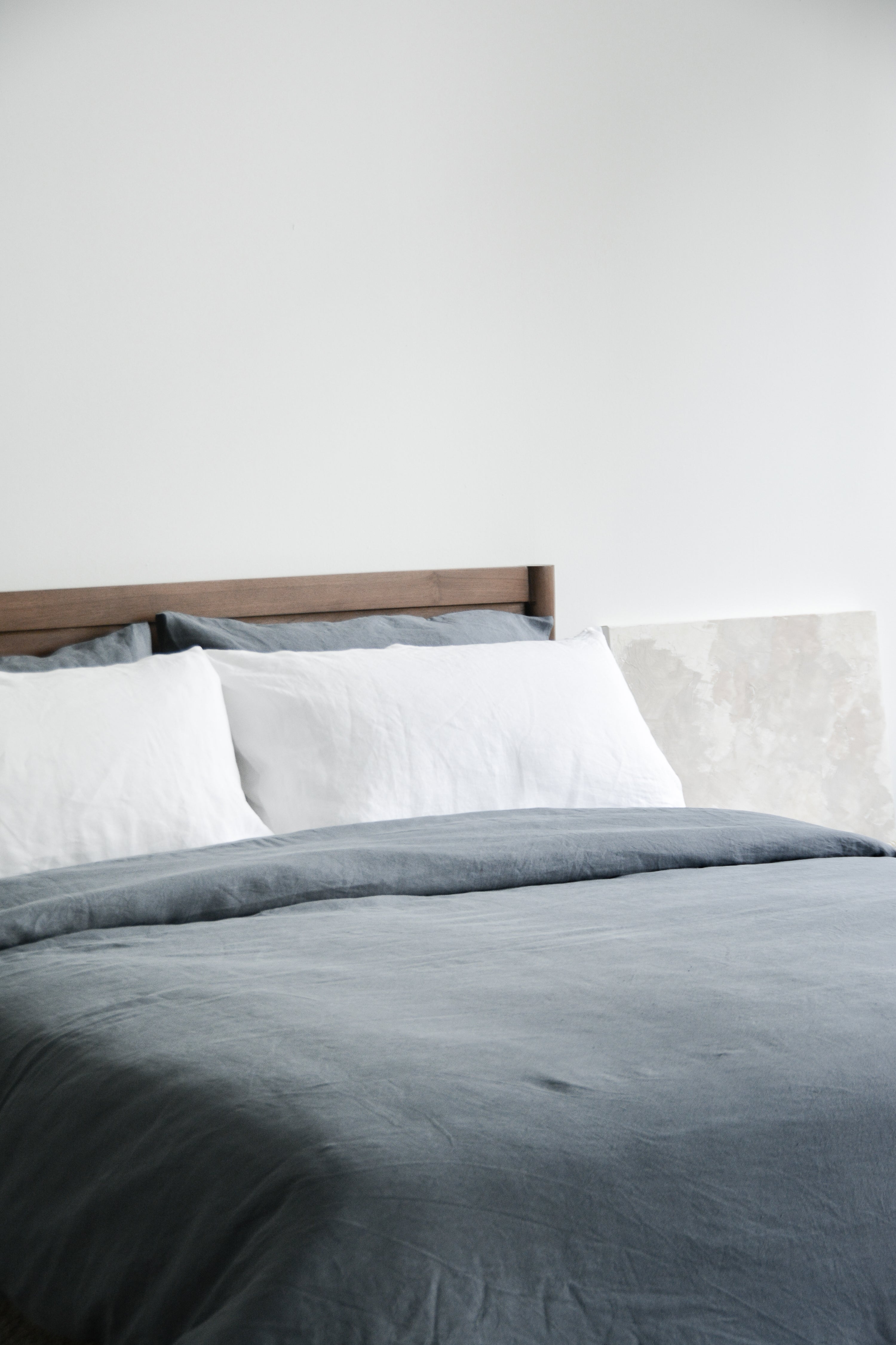 Linen Duvet Cover Set | Slate Grey