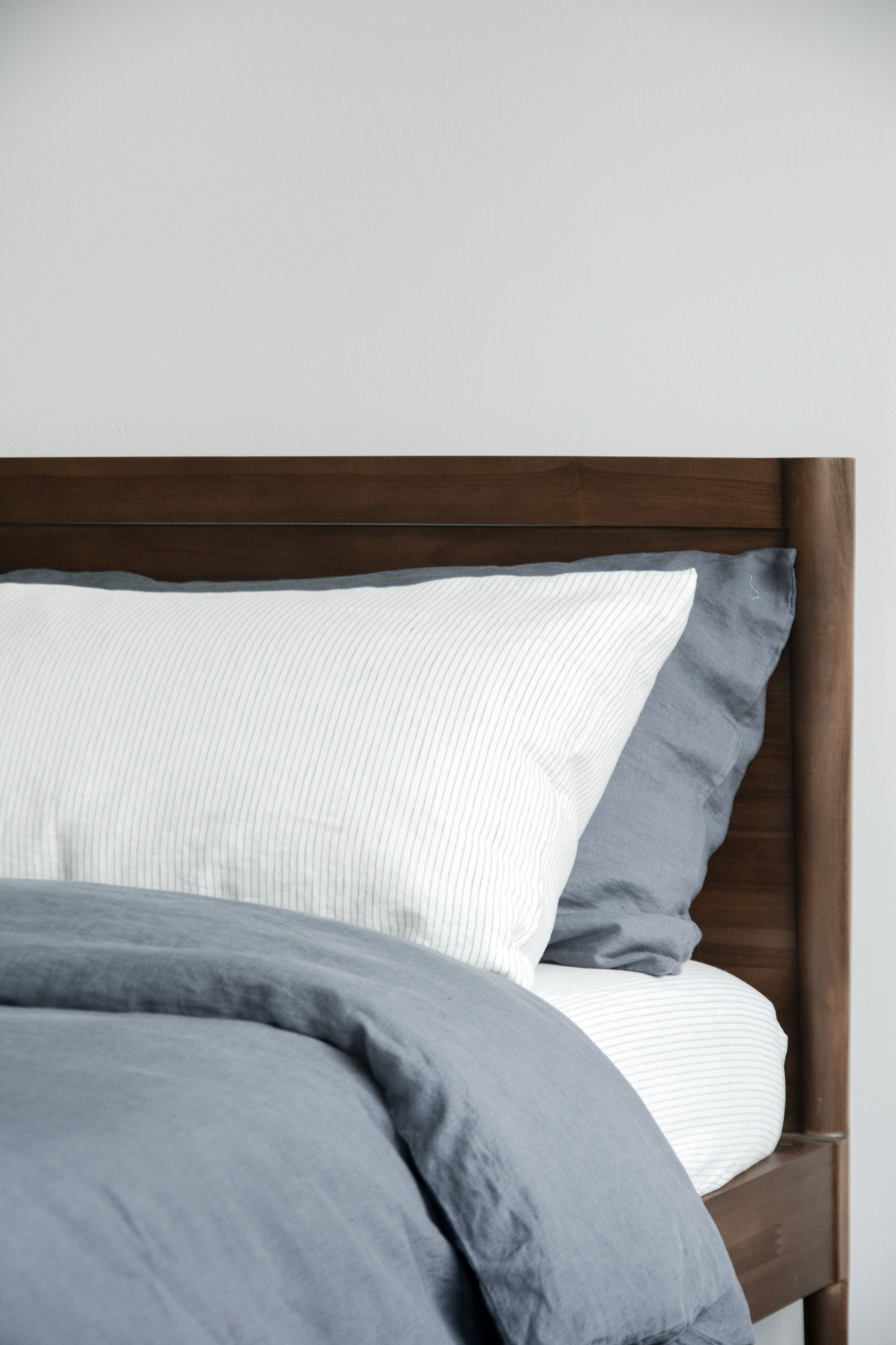Linen Duvet Cover Set | Slate Grey