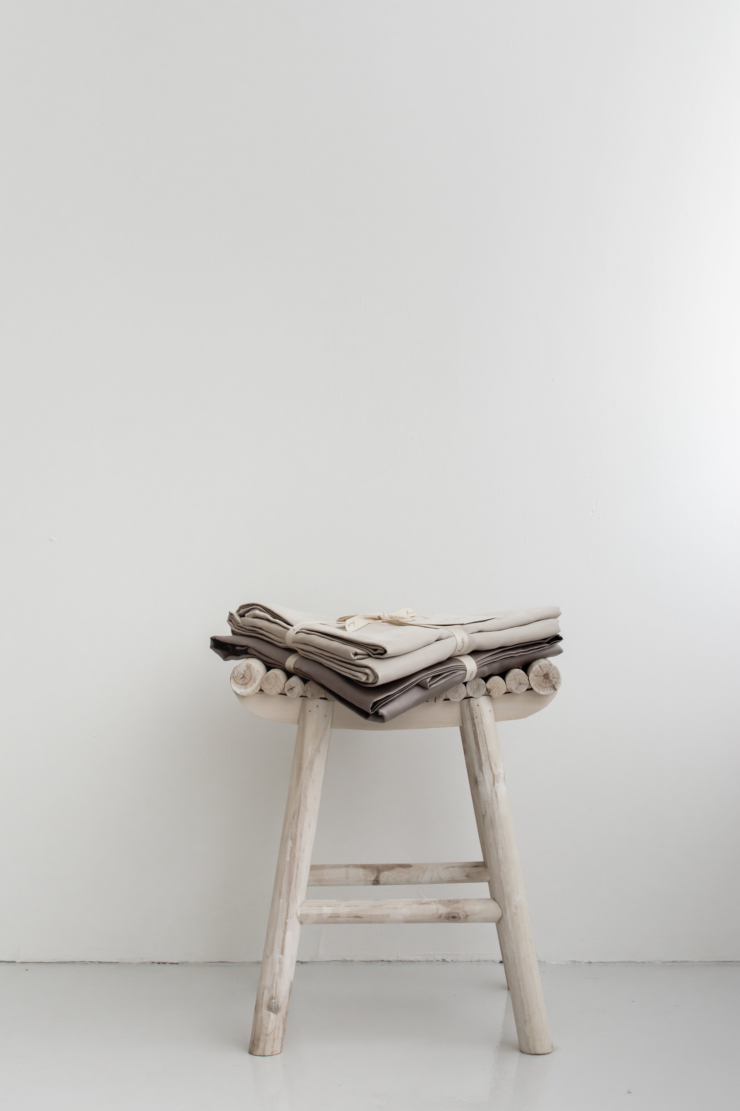 TENCEL™ Duvet Cover Set | Sandy Beige x Warm Taupe