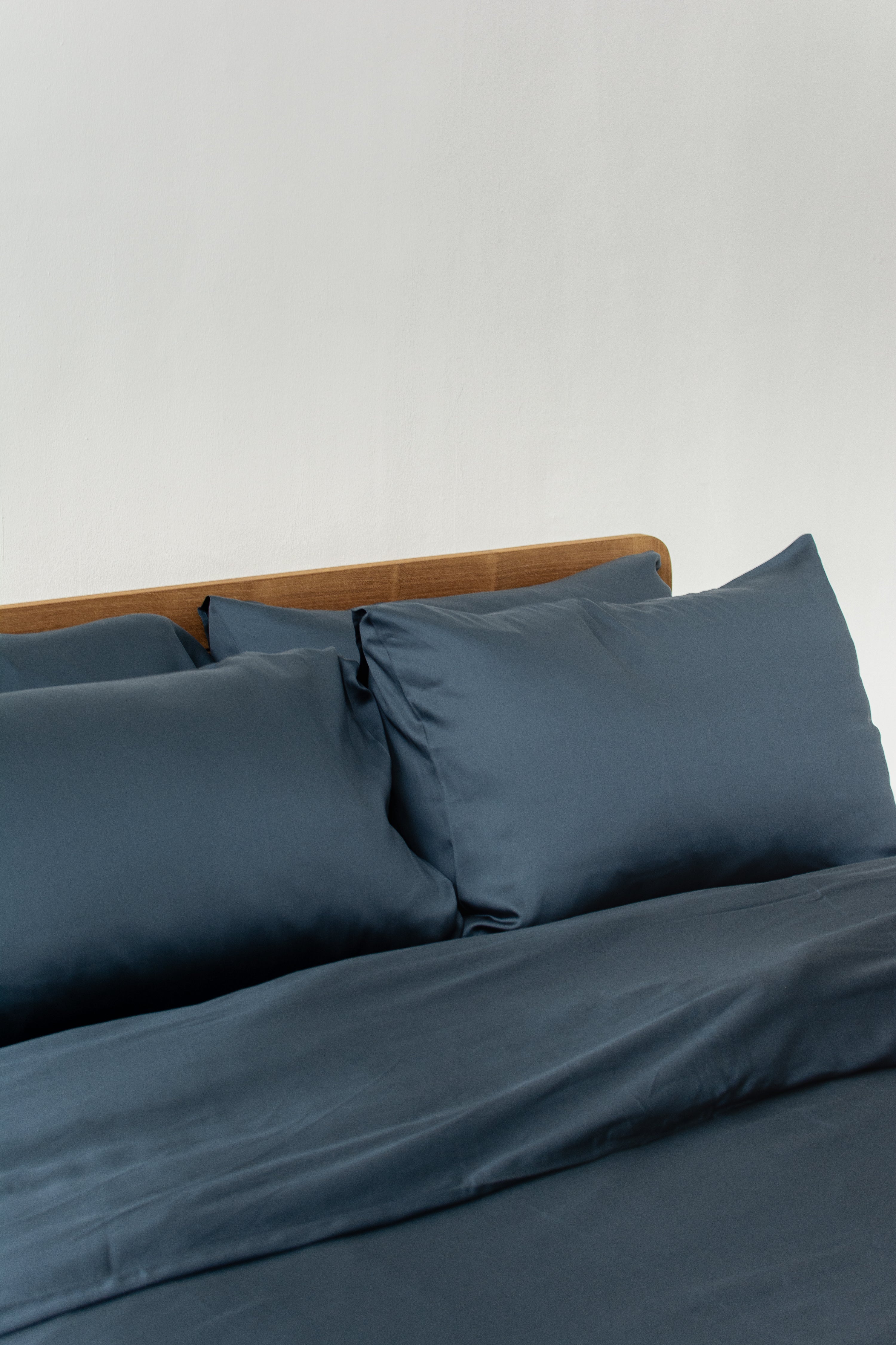 TENCEL™ Fitted Sheet Set | Midnight Blue