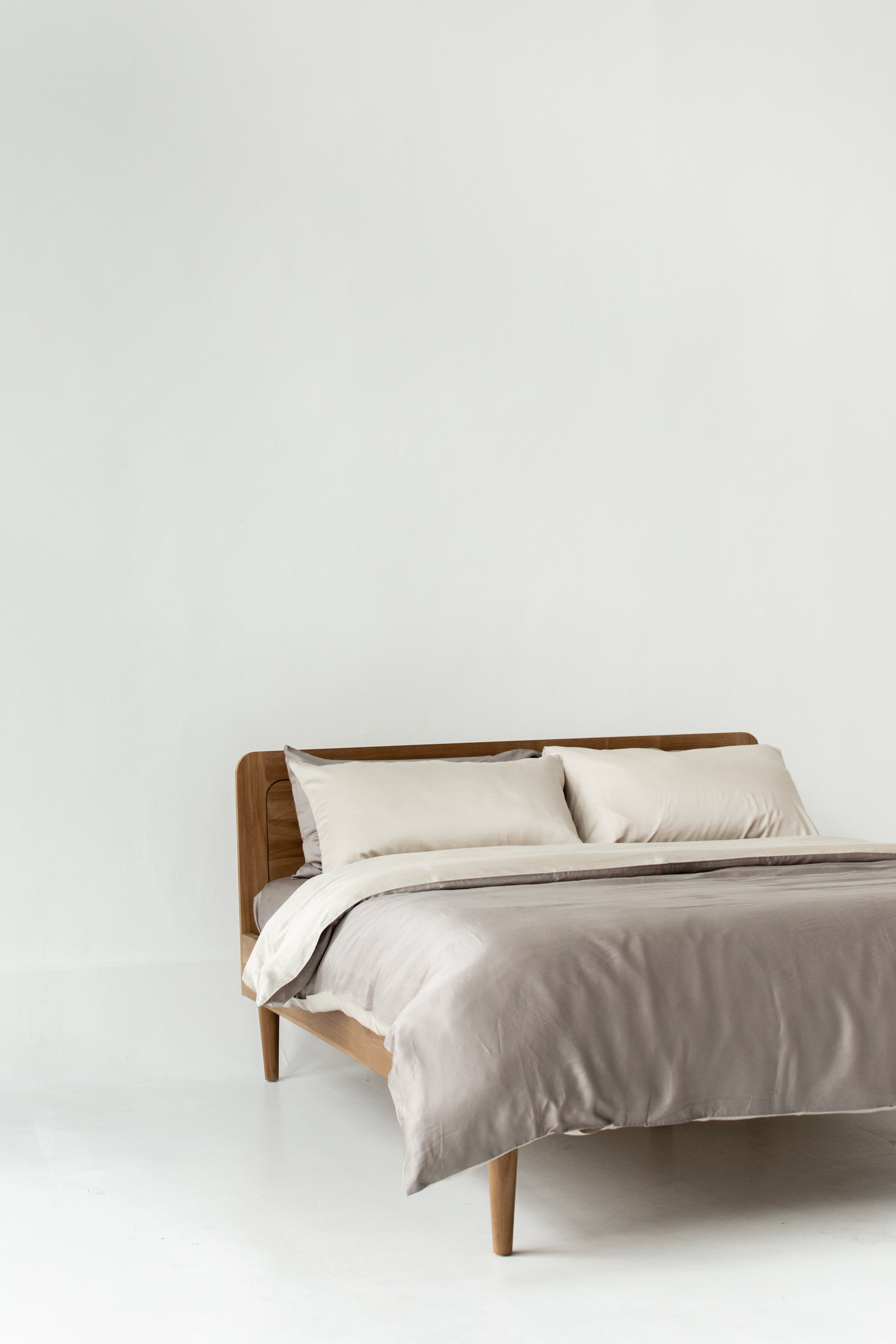 TENCEL™ Fitted Sheet Set | Warm Taupe