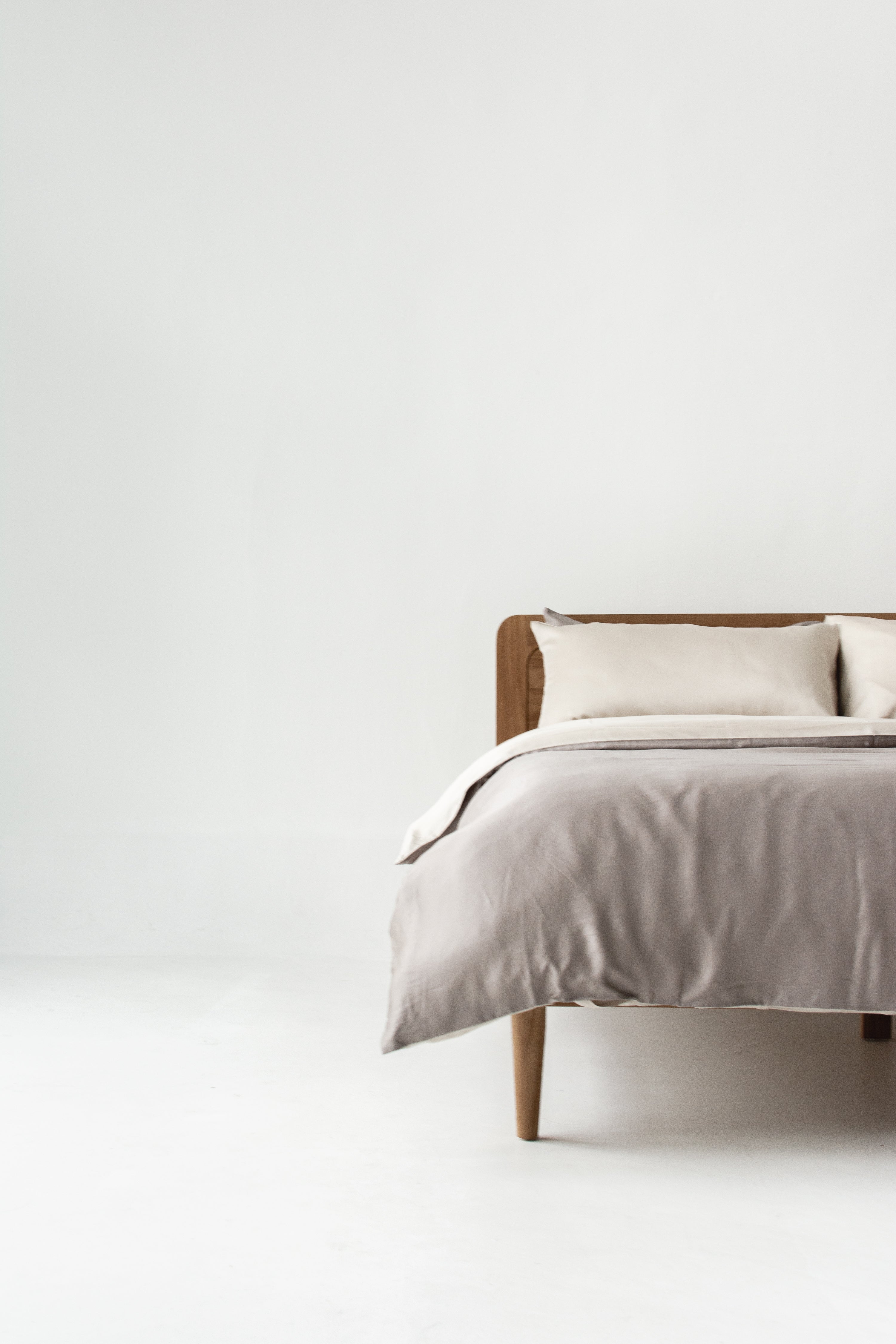 TENCEL™ Duvet Cover Set | Sandy Beige x Warm Taupe