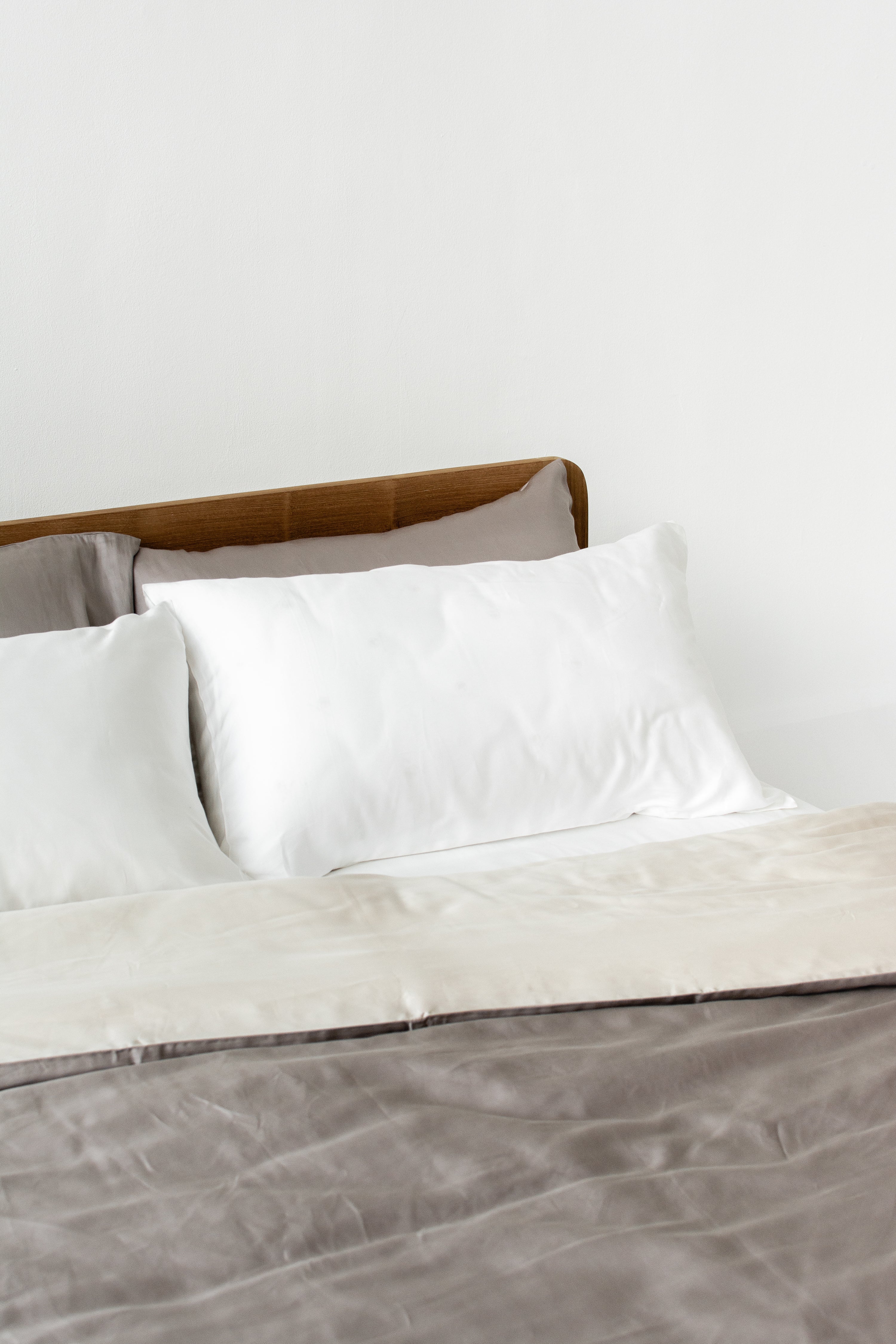 TENCEL™ Fitted Sheet Set | Chalk White