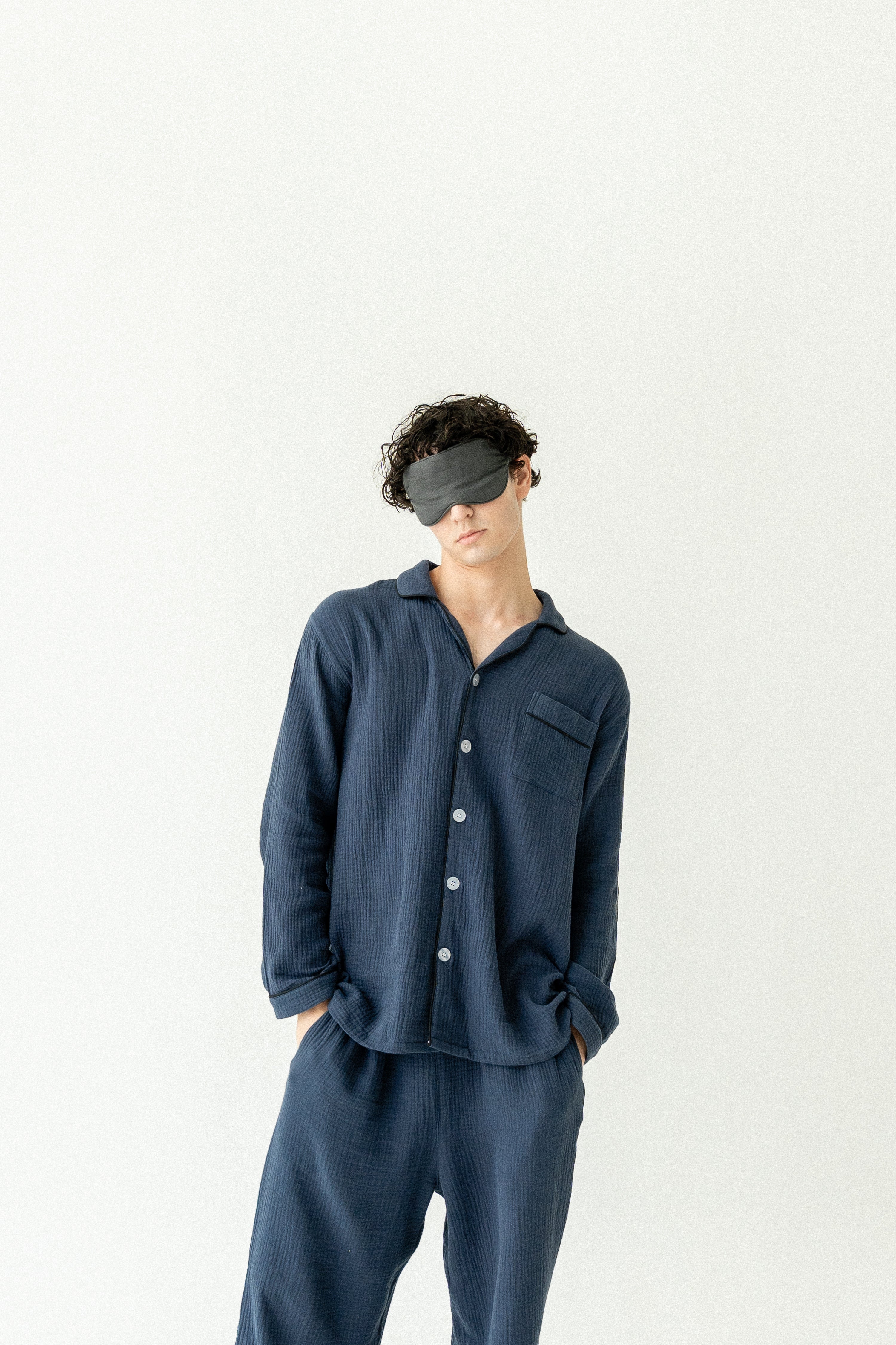 Linen Sleep Mask | Grey