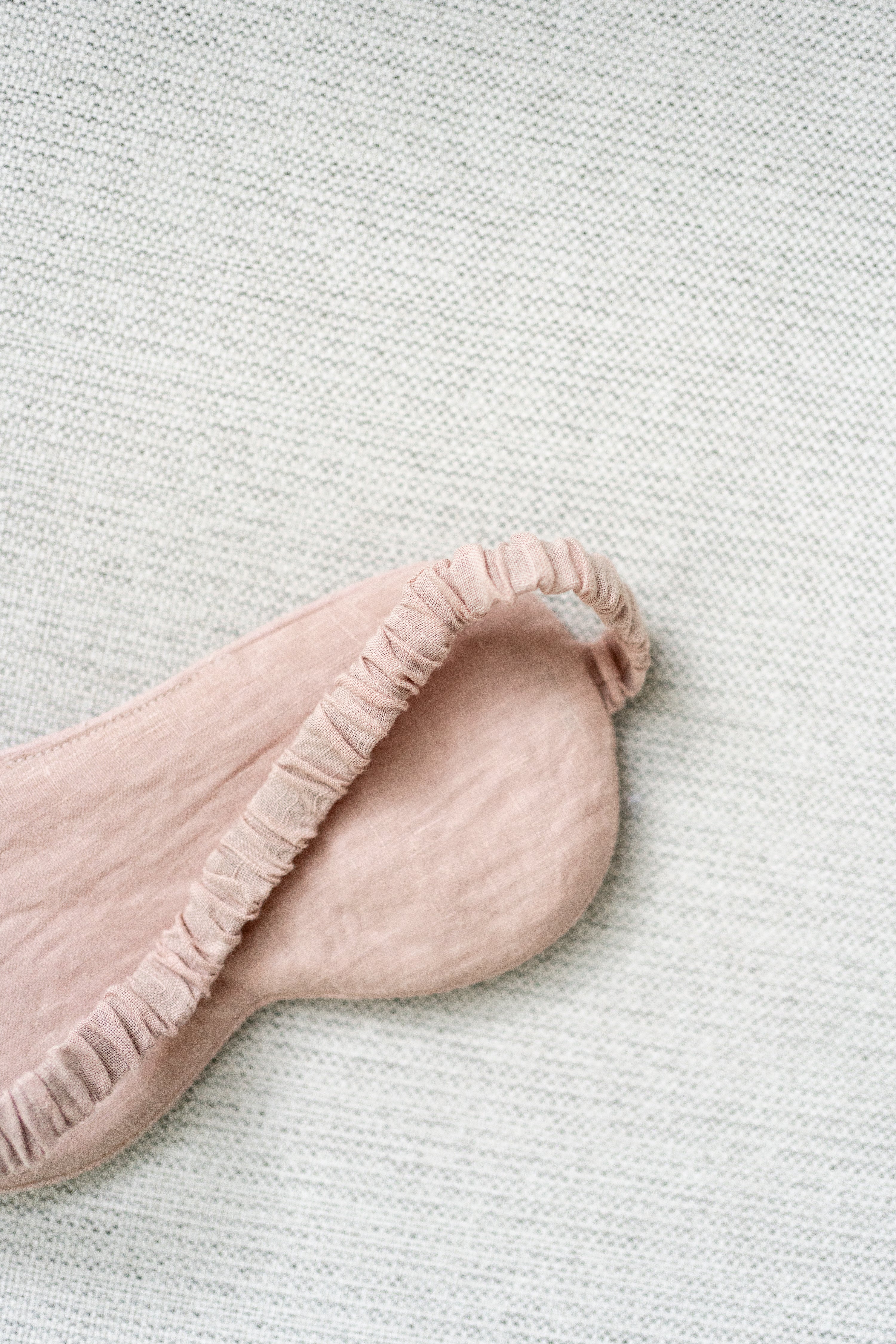 Linen Sleep Mask | Dusty Rose