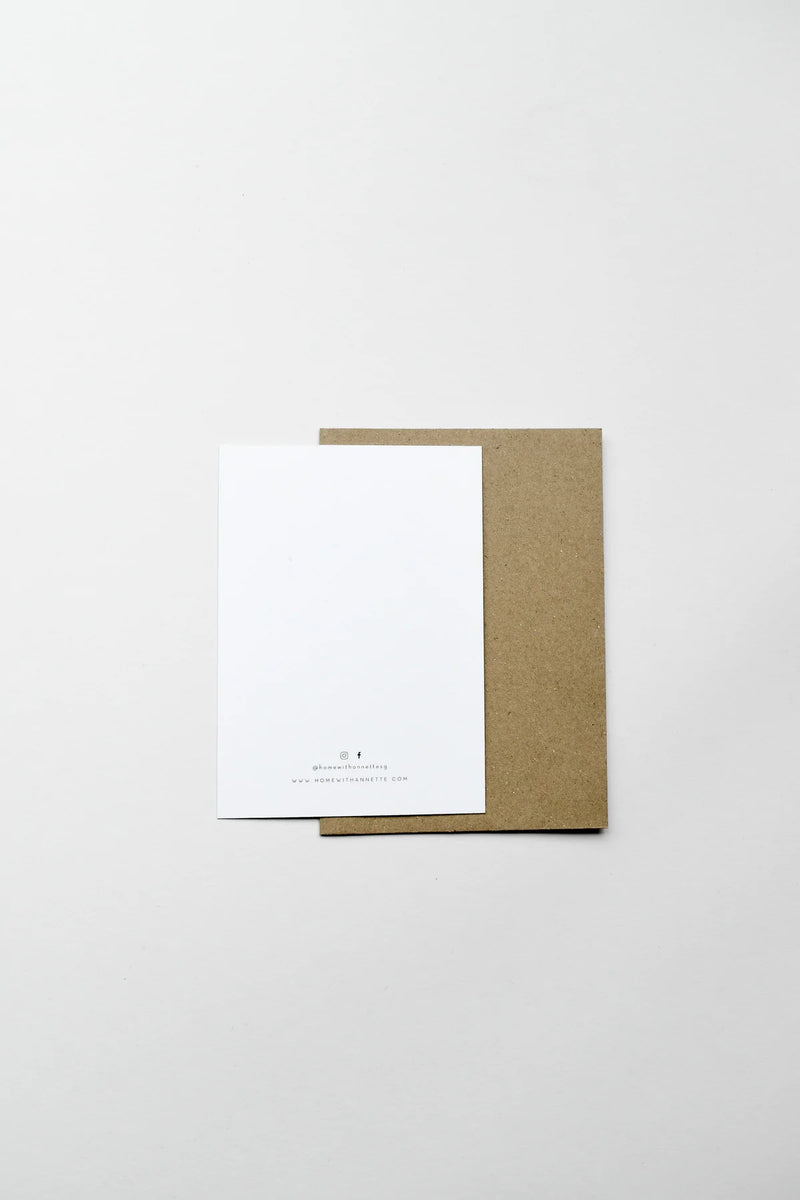 A Note For You Card