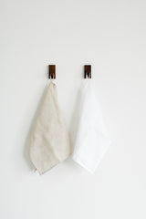 Linen Tea Towels (Set of 2) | White and Natural