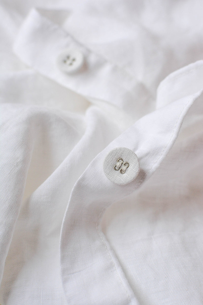 French Linen Covered Buttons
