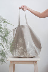 Garden Linen Tote Bag