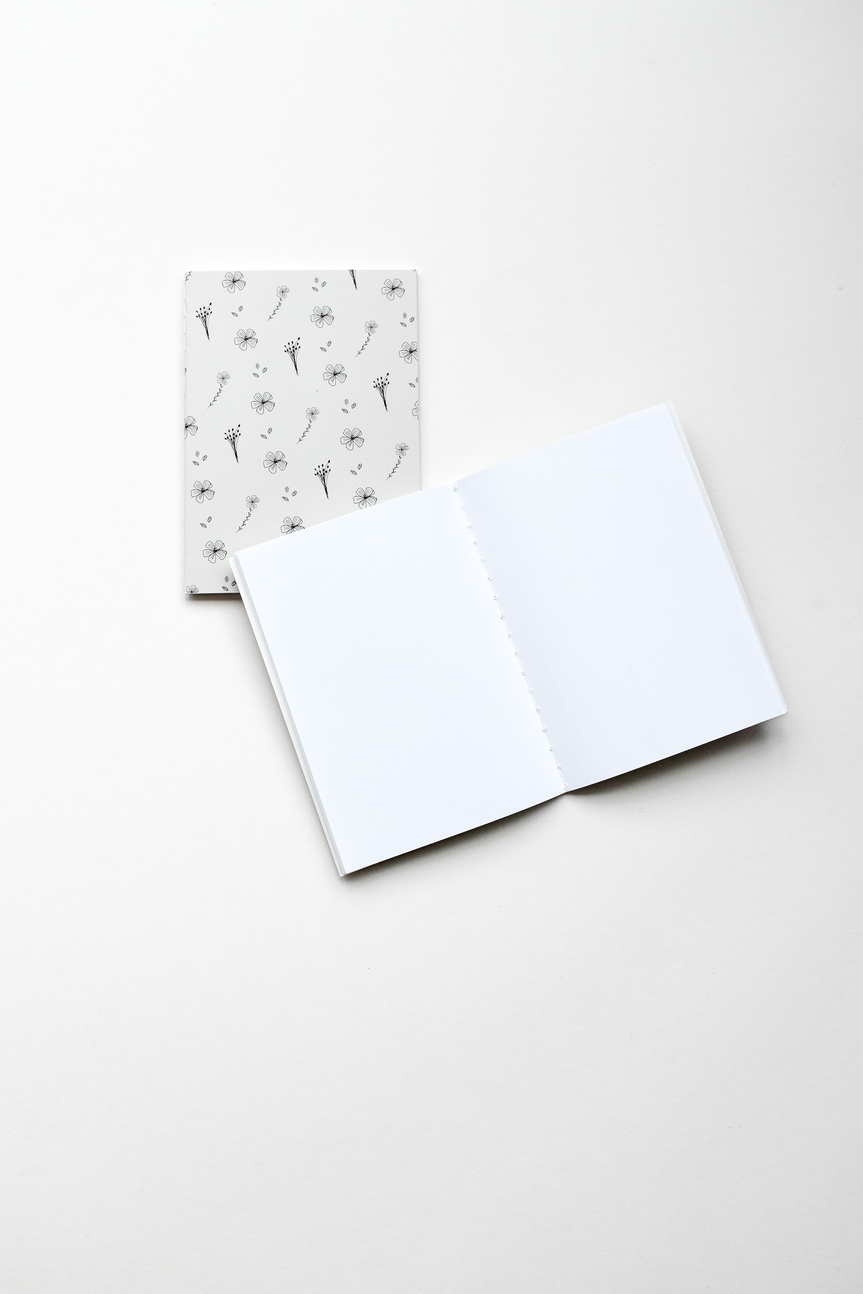 A6 Notebooks (Set of 2) | Flax Motifs