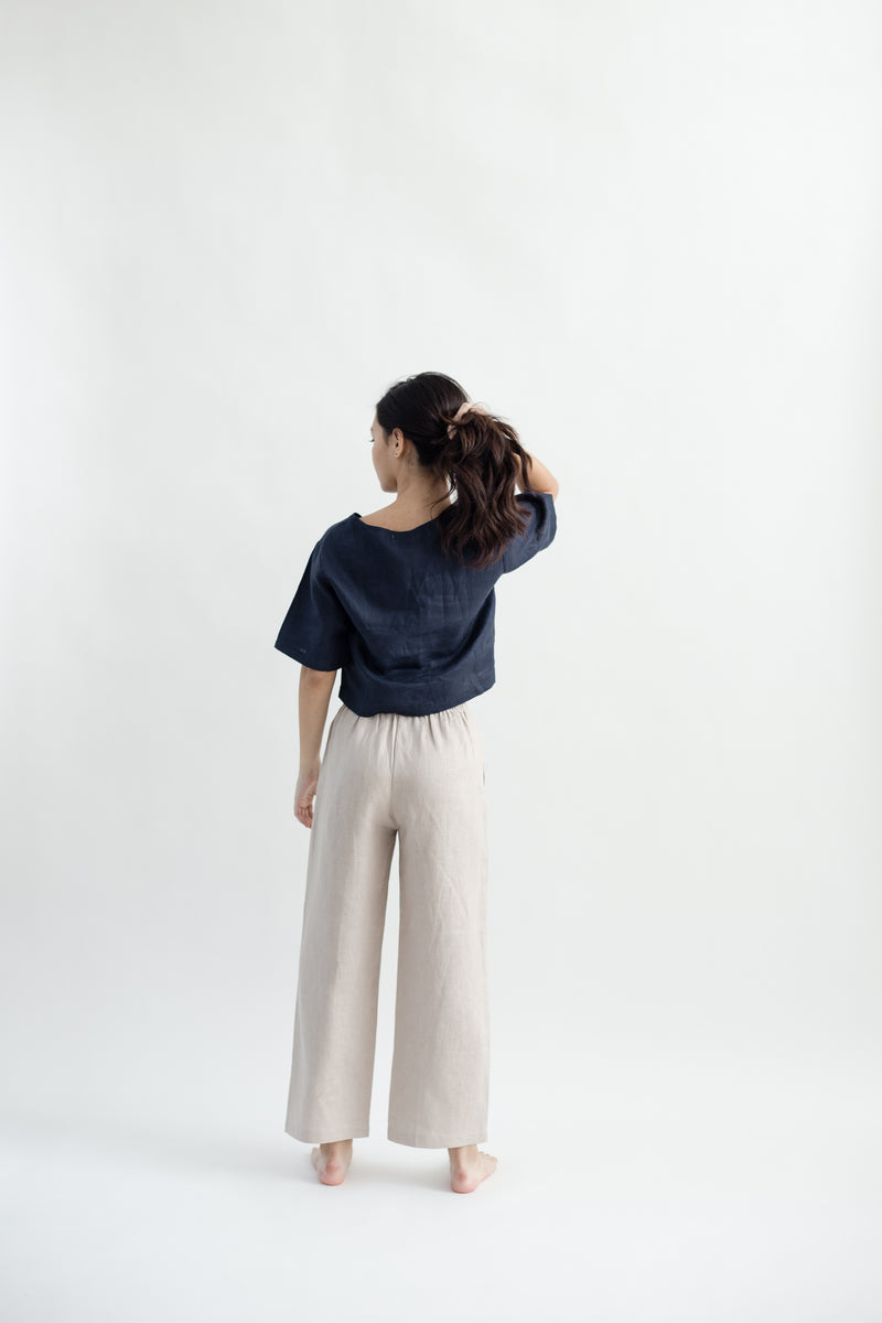 Linen Lounge Pants | Natural