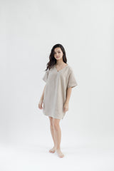 Linen Tunic Dress | Natural