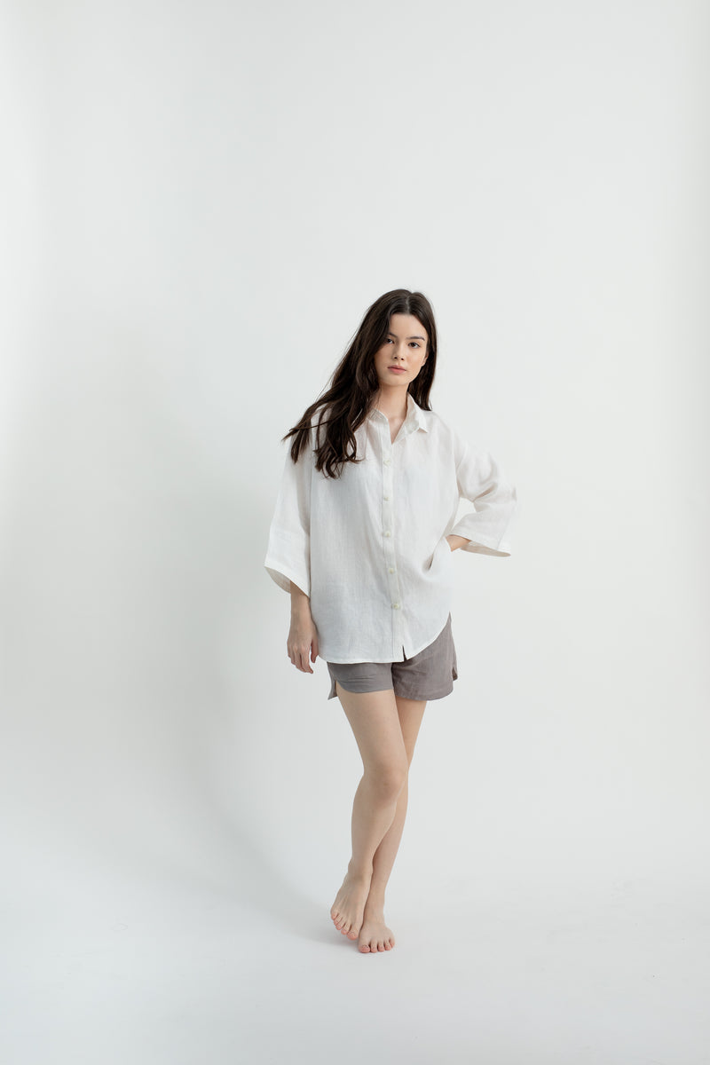 Linen Everyday Shirt | White