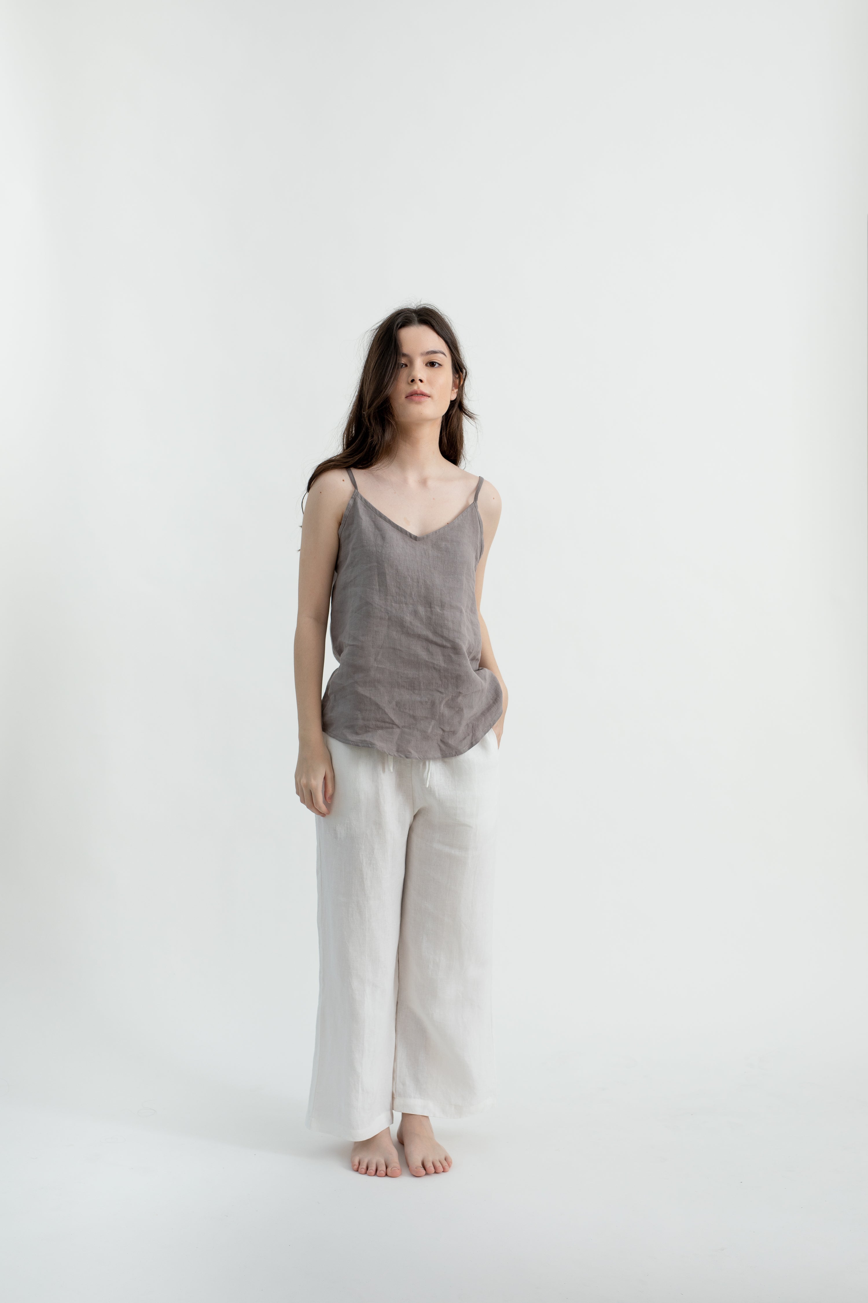 Linen lounge online pants