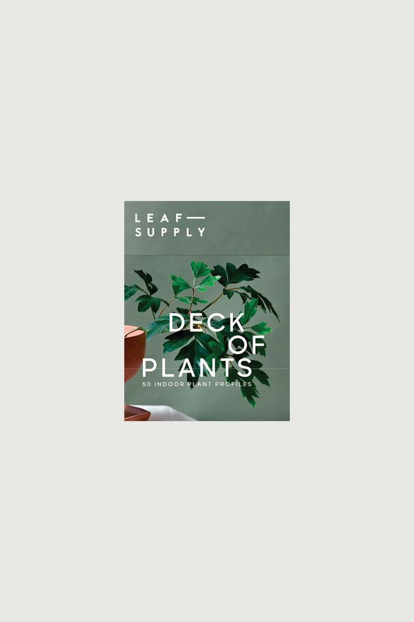 Leaf Supply Deck of Plants: 50 Indoor Plant Profiles